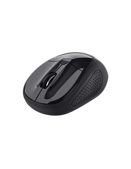 Raton Trust Basic Optico Inalambrico Eco 4 Botones 800/1600 Dpi Usb 2.0 Color Negro