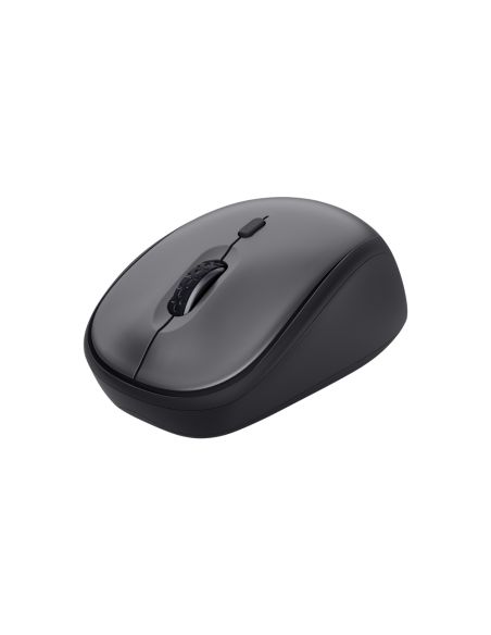 Raton Trust Yvi+ Optico Inalambrico Eco 4 Botones 800/1600 Dpi Usb 2.0 Color Negro