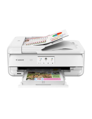 Equipo Multifuncion Canon Pixma Ts9551C Tinta Color 15 Ppm Negro / 10 Ppm Color A3 Impresora Escaner Copiadora