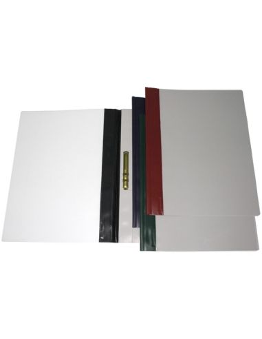 Dosier Fastener Pvc Folio Burdeos