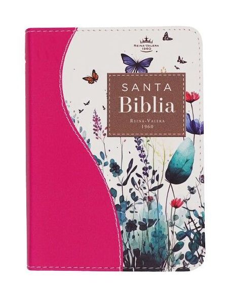 Biblia RVR60 bolsillo i/piel Renovación Fucsia|Libreriasalesiana