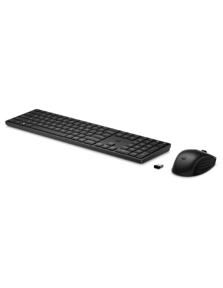 Set Teclado + Raton Inalambrico Hp Combo 655 Color Negro
