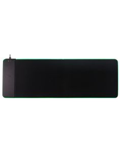 Alfombrilla Para Raton Q-Connect Con Cargador Inalambrico E Iluminacion Rgb Color Negro 800X300X4 Mm