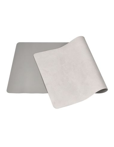 Alfombrilla Para Raton Q-Connect Xxl Similcuero Gris Base Antideslizante 800X400X2 Mm