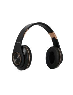 Auricular Q-Connect Bluetooth Diadema Ajustable Y Plegable Con Microfono Alcance 10 M Color Negro 2
