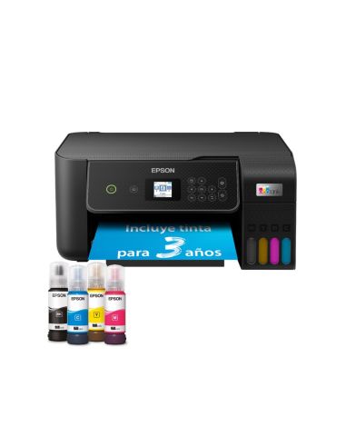 Equipo Multifuncion Epson Ecotank Et-2870 Tinta Color Din A4 33 Ppm Negro / 15 Ppm Color Wifi Impresora Escaner