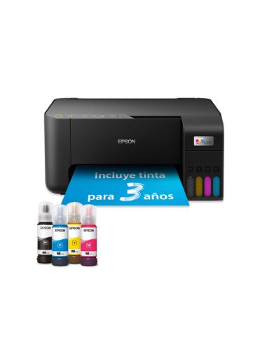 Equipo Multifuncion Epson Ecotank Et-2860 Tinta Color Din A4 33 Ppm Negro / 15 Ppm Color Wifi Impresora Escaner
