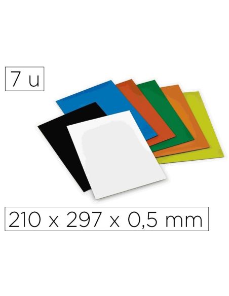 Iman Faibo Recortable 210X297X0,5 Mm Pack De 7 Unidades Colores Surtidos