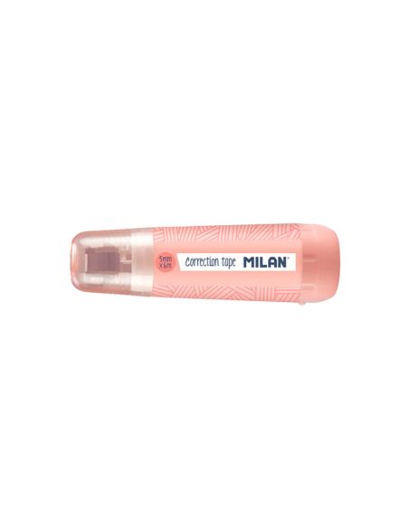 Cinta Correctora Milan 5 Mm X 6 M Coleccion 430 Since 1918 Rosa Blister De 1 Unidad + 1 Recambio