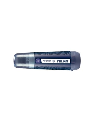 Cinta Correctora Milan 5 Mm X 6 M Coleccion 430 Since 1918 Azul Marino Blister De 1 Unidad + 1 Recambio