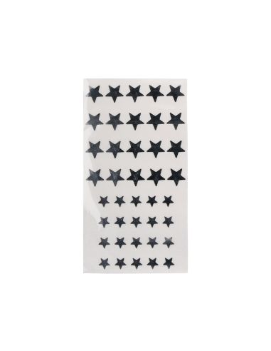 Gomets Liderpapel Autoadhesivo Estrellas Plateadas Surtidas Bolsa De 5 Hojas Con 200 Unidades
