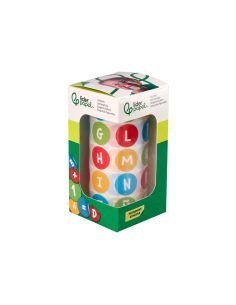 Gomets Liderpapel Autoadhesivo Redondo Abecedario 20 Mm Colores Surtidos Rollo De 1000 Unidades En Caja De Carton 2