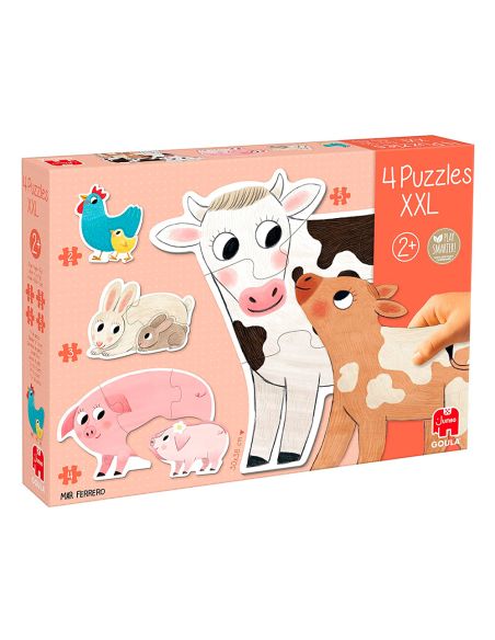Puzle Goula Xxl Mamas Y Bebes 14 Piezas
