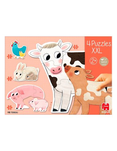 Puzle Goula Xxl Mamas Y Bebes 14 Piezas