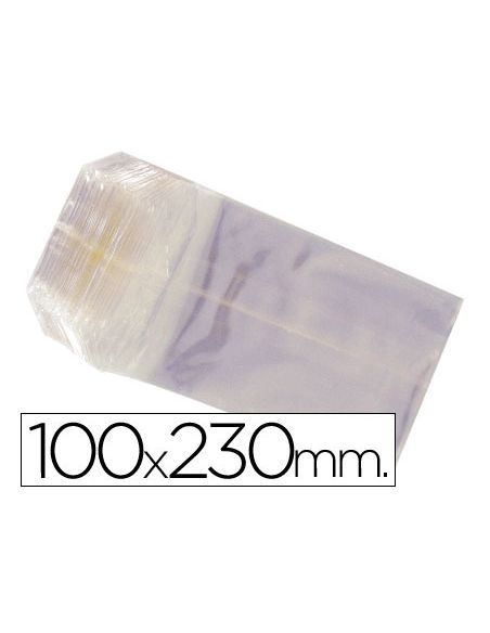 Bolsa Celofan 100X230 Mm Paquete 100 Unidades
