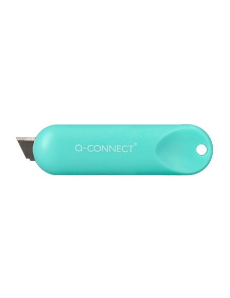 Cuter Q-Connect Plastico Mini De Seguridad Retractil Modelos Y Colores Surtidos Expositor 30 Unidades