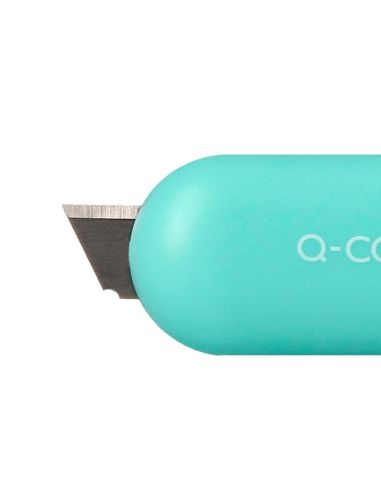 Cuter Q-Connect Plastico Mini De Seguridad Retractil Modelos Y Colores Surtidos Expositor 30 Unidades