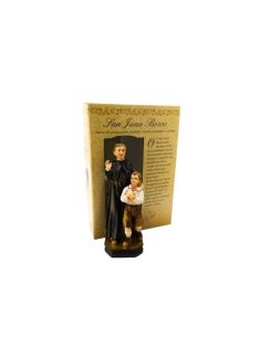 Don Bosco 12Cm Resina Con Oracion