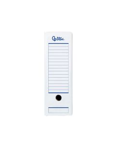 Caja Archivo Definitivo Automatica Liderpapel Folio Carton Reciclado 325G/M2 Lomo 100 Mm Blanco 360X100X255Mm 2