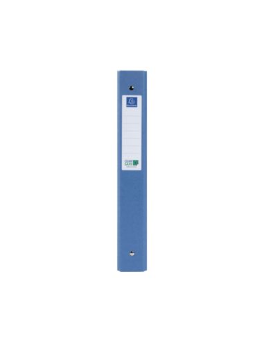 Carpeta De 4 Anillas 30 Mm Redondas Exacompta Clean Safe Din A4 Carton Forrado Azul