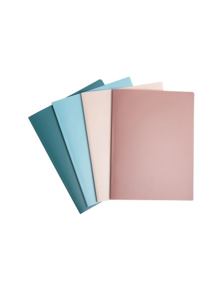 Carpeta Escaparate Exacompta Skandi Din A4 30 Fundas Recicladas Colores Surtidos