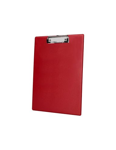 Portanotas Q-Connect Plastico 50% Reciclado Din A4 Rojo Grosor 2,1 Mm