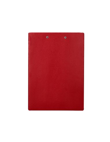 Portanotas Q-Connect Plastico 50% Reciclado Din A4 Rojo Grosor 2,1 Mm