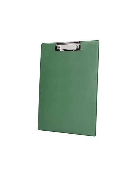 Portanotas Q-Connect Plastico 50% Reciclado Din A4 Verde Oliva Grosor 2,1 Mm