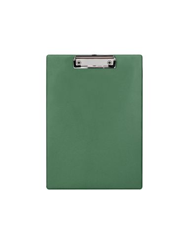 Portanotas Q-Connect Plastico 50% Reciclado Din A4 Verde Oliva Grosor 2,1 Mm