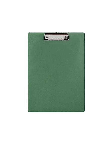 Portanotas Q-Connect Plastico 50% Reciclado Din A4 Verde Oliva Grosor 2,1 Mm