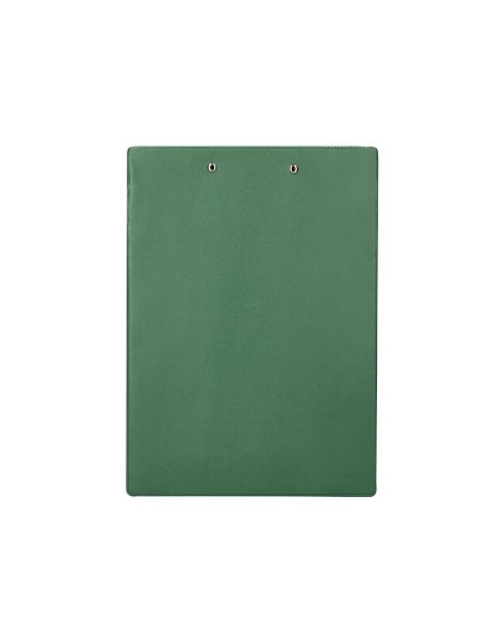 Portanotas Q-Connect Plastico 50% Reciclado Din A4 Verde Oliva Grosor 2,1 Mm