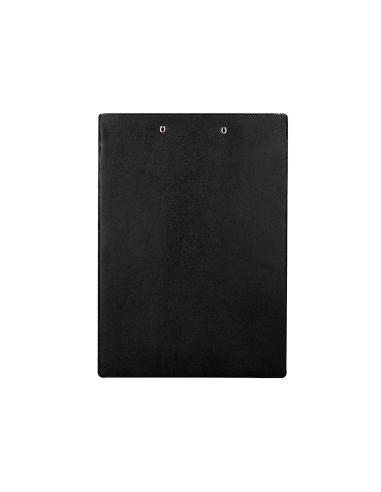 Carpeta Q-Connect Miniclip Superior Din A4 Plastico 50% Reciclado Negro Grosor 2,1 Mm