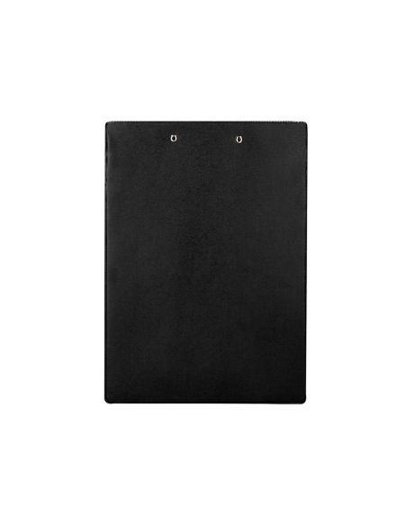 Carpeta Q-Connect Miniclip Superior Din A4 Plastico 50% Reciclado Negro Grosor 2,1 Mm