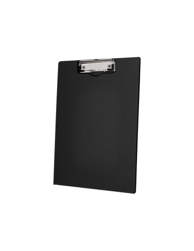 Carpeta Q-Connect Miniclip Superior Din A4 Plastico 50% Reciclado Negro Grosor 2,1 Mm