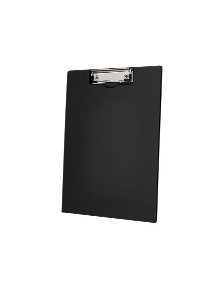 Carpeta Q-Connect Miniclip Superior Din A4 Plastico 50% Reciclado Negro Grosor 2,1 Mm