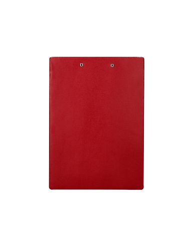 Carpeta Q-Connect Miniclip Superior Din A4 Plastico 50% Reciclado Rojo Grosor 2,1 Mm