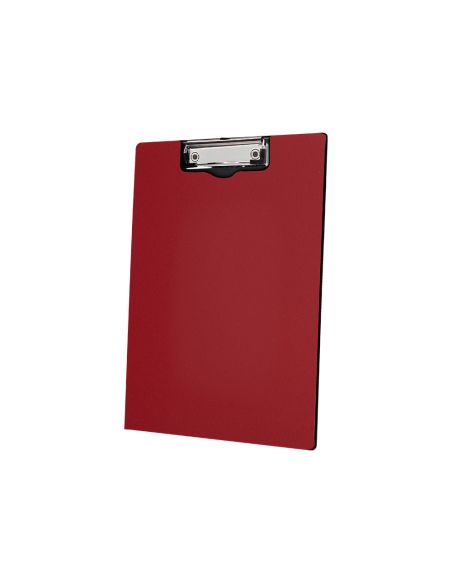 Carpeta Q-Connect Miniclip Superior Din A4 Plastico 50% Reciclado Rojo Grosor 2,1 Mm