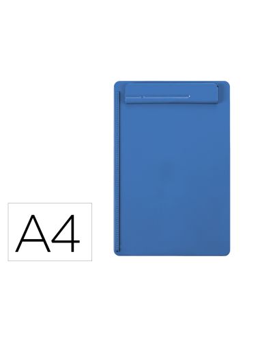 Portanotas Maul Go Din A4 Plastico Reciclado Con Pinza Color Azul