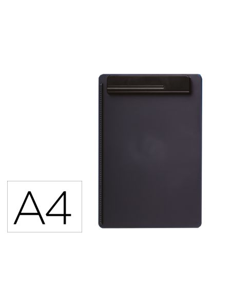 Portanotas Maul Go Din A4 Plastico Reciclado Con Pinza Color Negro