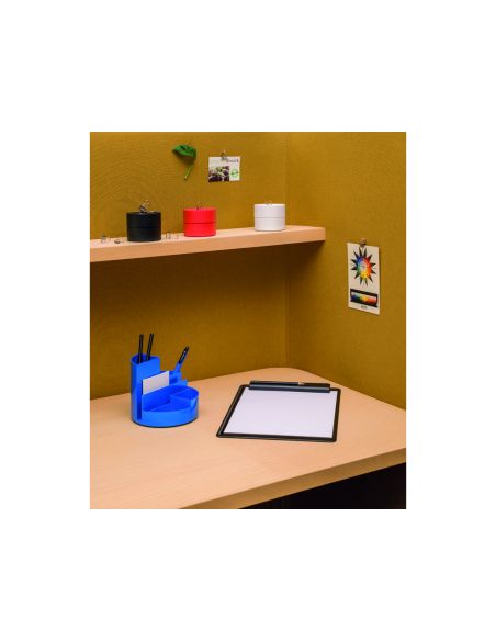 Portanotas Maul Go Din A4 Plastico Reciclado Con Pinza Color Negro