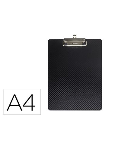 Portanotas Maul Flexx Din A4 Polipropileno Con Pinza Color Negro