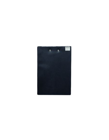 Portanotas Maul Din A5 Carton Plastificado Pvc Con Pinza Color Negro