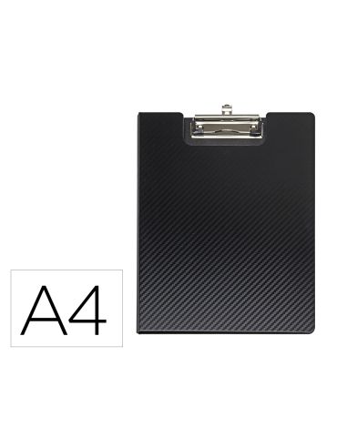 Portanotas Maul Flexx Din A4 Polipropileno Con Pinza Color Negro