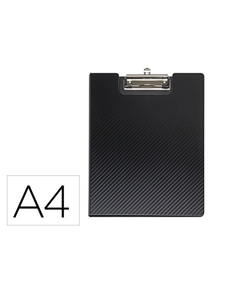 Portanotas Maul Flexx Din A4 Polipropileno Con Pinza Color Negro