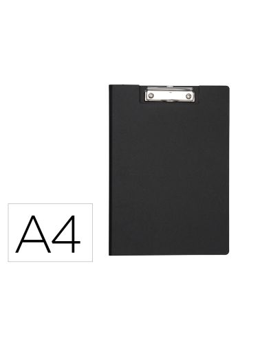Portanotas Maul Balance Din A4 Carton Reforzado 8 Mm Con Pinza Color Negro