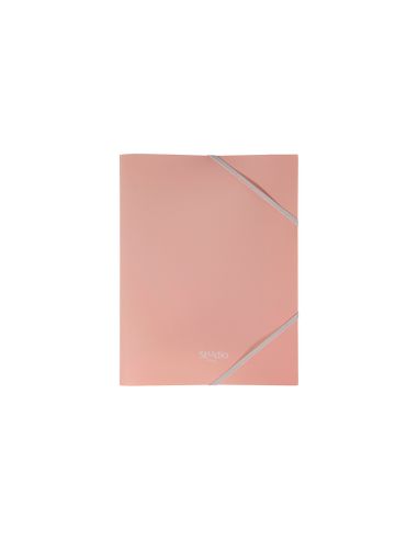 Carpeta Pardo Studio Style Gomas Solapas Polipropileno Expositor De 48 Unidades Colores Pastel Surtidos