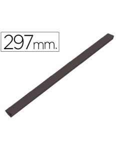 Lomera Durable Plastico 3 Mm Din A4 Capacidad 30 Hojas Color Negro