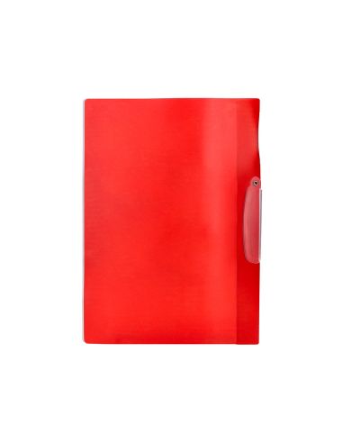 Carpeta Beautone Dossier Pinza Lateral 48380 Polipropildin-A4 Roja Pinza Giratoria -Pack De 10 Retractilado