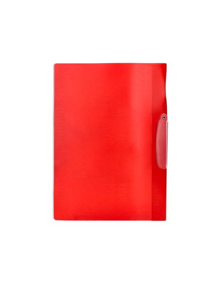 Carpeta Beautone Dossier Pinza Lateral 48380 Polipropildin-A4 Roja Pinza Giratoria -Pack De 10 Retractilado