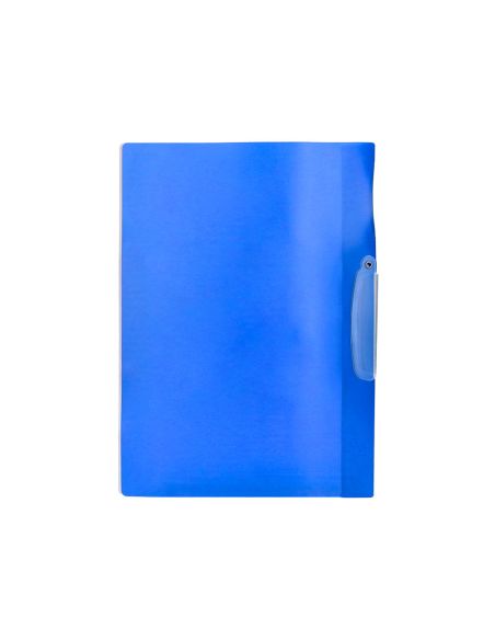 Carpeta Beautone Dossier Pinza Lateral 48382 Polipropildin-A4 Azul Pinza Giratoria -Pack De 10 Retractilado